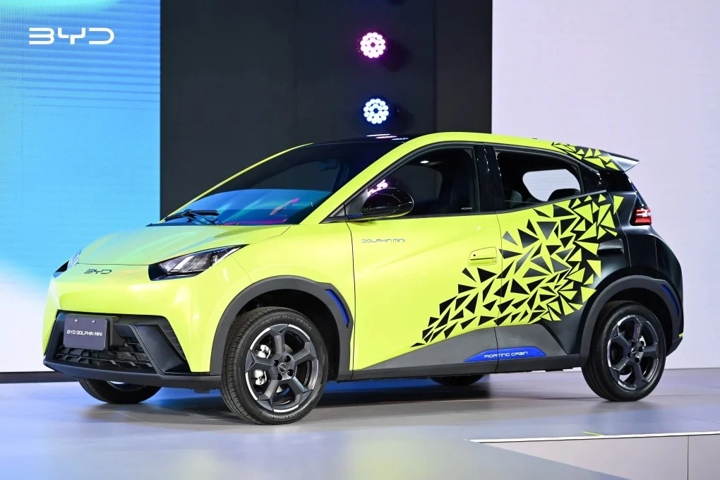 BYD Dolphin Mini กลายเป็นรถยนต์ค้าปลีกที่ขายดีที่สุดในบราซิลเมื่อเดือนกุมภาพันธ์ ท่ามกลางการหลั่งไหลของรถยนต์นำเข้าจากจีน Photo: BYD