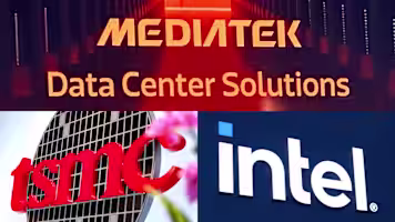 MediaTek ของไต้หวันร่วมมือกับ Intel และ TSMC สำหรับการบรรจุชิประดับสูง