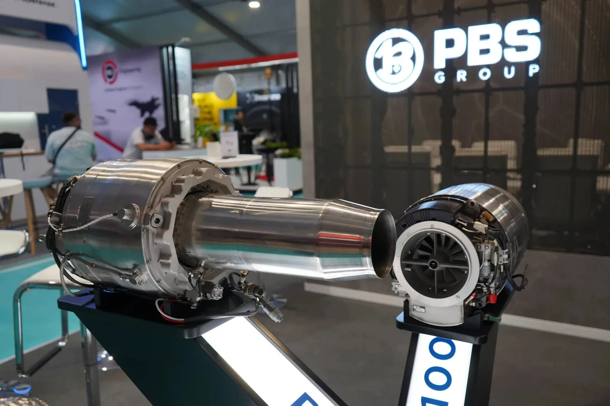 เครื่องยนต์ PBS ในงาน Farnborough