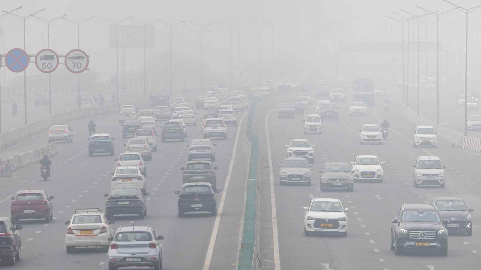 มลพิษทางอากาศในกรุงเดลี ปี 2026