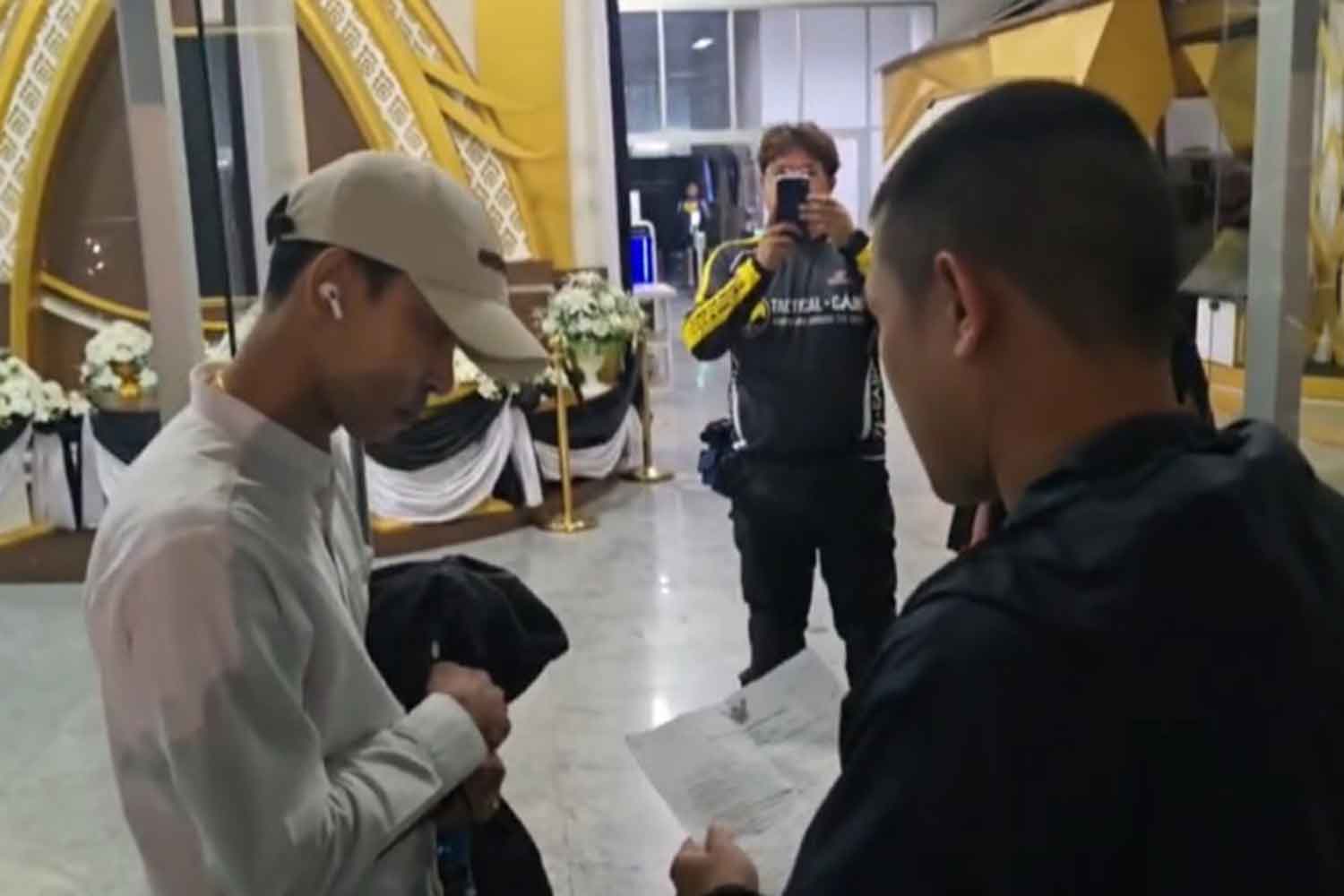 พิจิตร ถังพรหม ถูกจับกุมเมื่อเย็นวันจันทร์ (ภาพจากตำรวจ)