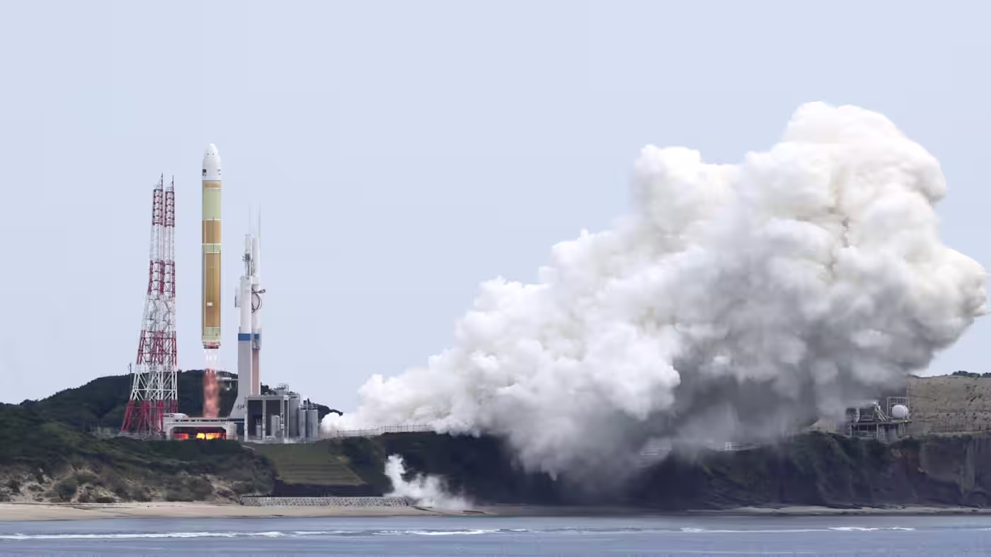 Japan enters low-cost rocket competition against SpaceX with H3 launch