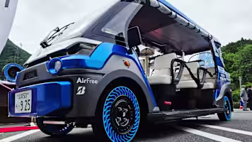 ยางไร้ลมของ Bridgestone ออกสู่ถนนญี่ปุ่นแล้ว หลังจากเกือบ 2 ทศวรรษ