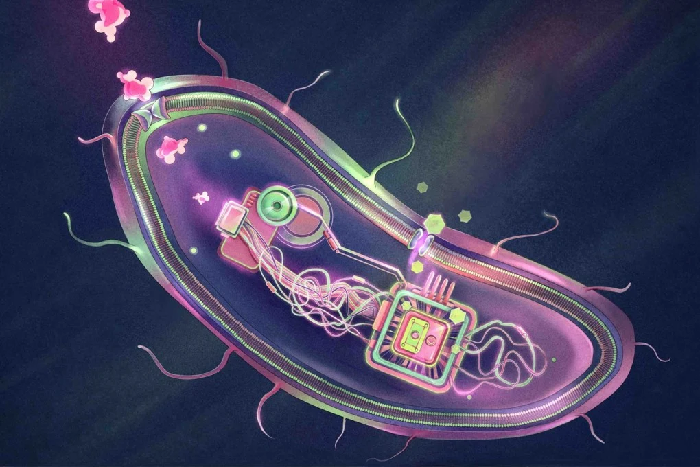 เพื่อสร้างโปรไบโอติก “อัจฉริยะ” สำหรับควบคุมโรคเบาหวาน นักวิทยาศาสตร์ชาวจีนได้ฝังโปรตีนที่ทำหน้าที่เหมือนเครื่องตรวจจับกลูโคสและยีนที่เข้ารหัส GLP-1 เข้าไปในแบคทีเรีย ภาพ: Handout