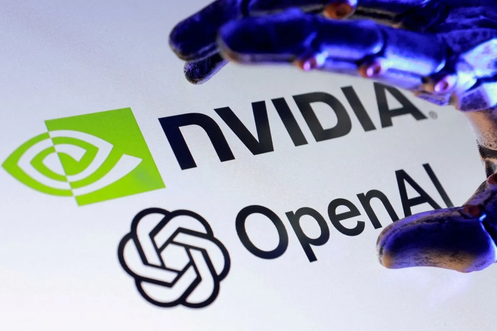 Nvidia กำลังช่วย ⁠OpenAI สร้างศูนย์ข้อมูลขนาดใหญ่ในโอไฮโอ สหรัฐอเมริกา ภาพ: Reuters / Dado Ruvic / Illustration