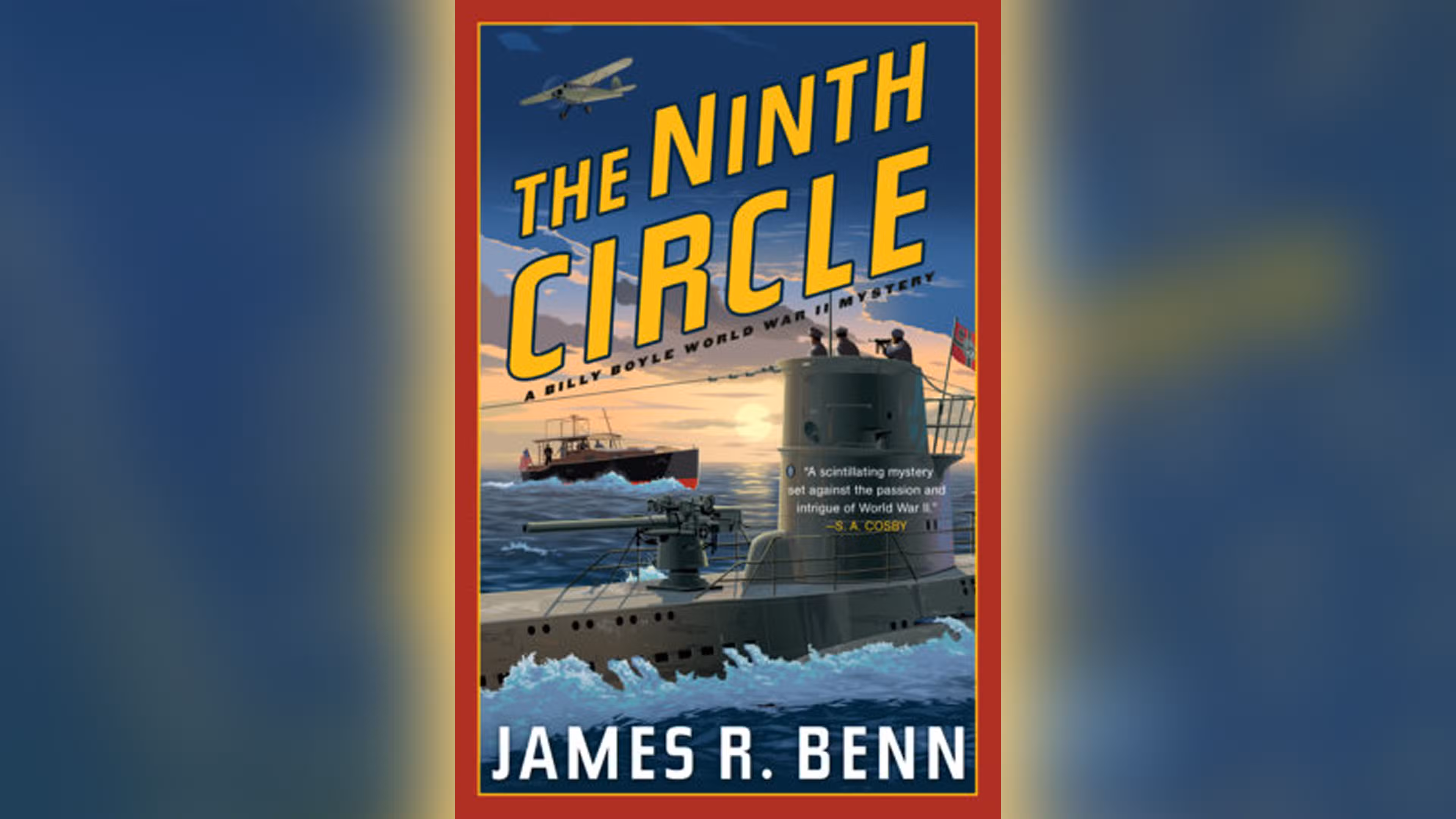 หน้าปก The Ninth Circle นิยายลึกลับสงครามโลกครั้งที่สองโดย James R. Benn