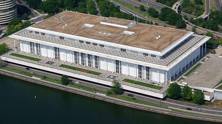 ภาพถ่ายทางอากาศของ Kennedy Center