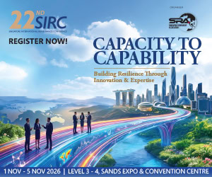 แบนเนอร์สำหรับการประชุม SIRC ครั้งที่ 22:
