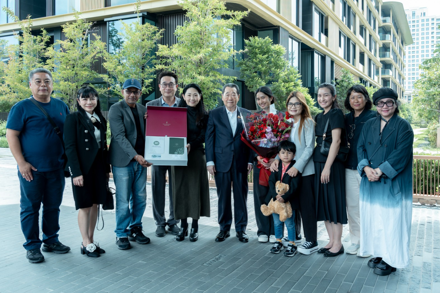 การมอบของขวัญเกิดขึ้นเมื่อวันที่ 5 กันยายน 2569 ที่โครงการ Mulberry Grove The Forestias Condominiums (ภาพ: เครือซีพี)
