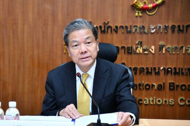 นายสรณะ บุญใบชัยพฤกษ์ ประธาน กสทช. (ภาพ: กสทช.)