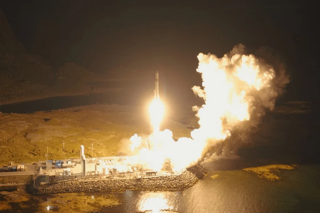 จรวดของ Isar Aerospace ของเยอรมนีถูกปล่อยขึ้นสู่อวกาศจากฐานในอันดอยอา ประเทศนอร์เวย์ เมื่อวันเสาร์