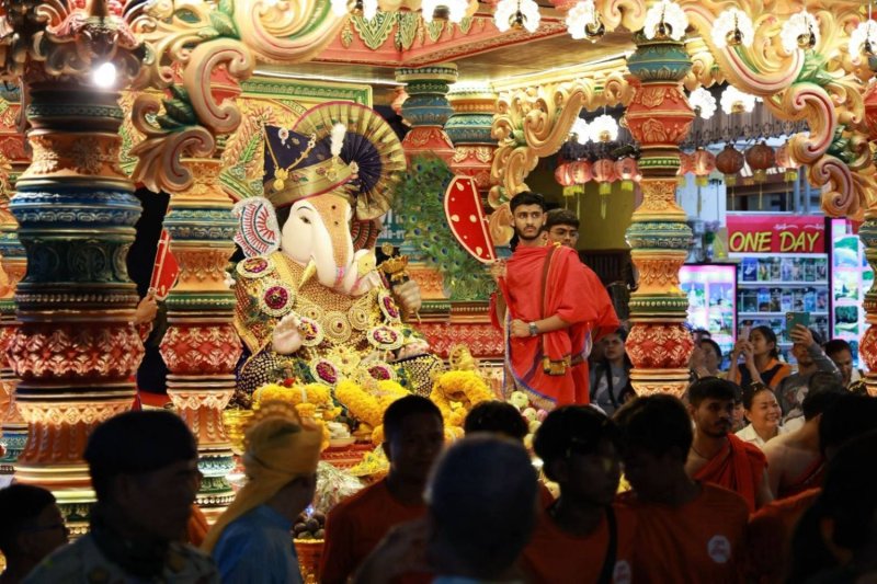 ภูเก็ตเฉลิมฉลองเทศกาลคเณศจตุรถีครั้งที่สอง ระหว่างวันที่ 14-18 กันยายน 2569 (ภาพ: อาชาทยา ชื่นนิรันดร์)