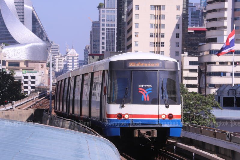รถไฟฟ้าบีทีเอส (Bangkok Post)