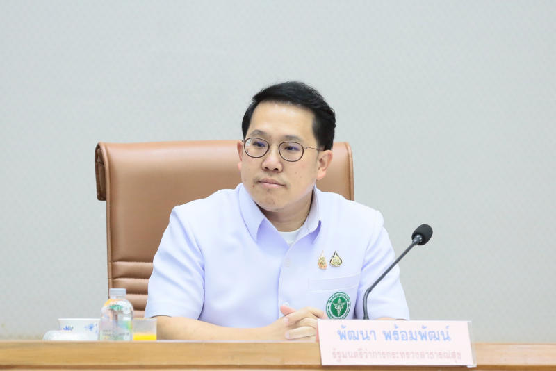 รัฐมนตรีว่าการกระทรวงสาธารณสุขไทย นายพฒนา พรหมพัฒน์ สมาชิกพรรคภูมิใจไทย (ภาพ: กระทรวงสาธารณสุข)