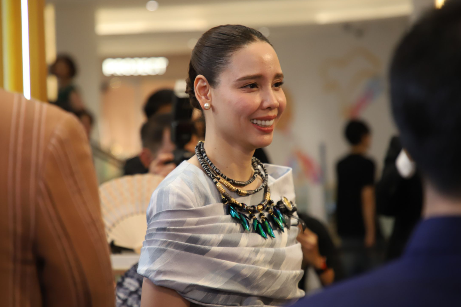 รัฐมนตรีว่าการกระทรวงวัฒนธรรมไทย สาบีดา ไทยเสด (ภาพจากแฟ้มของบางกอกโพสต์)