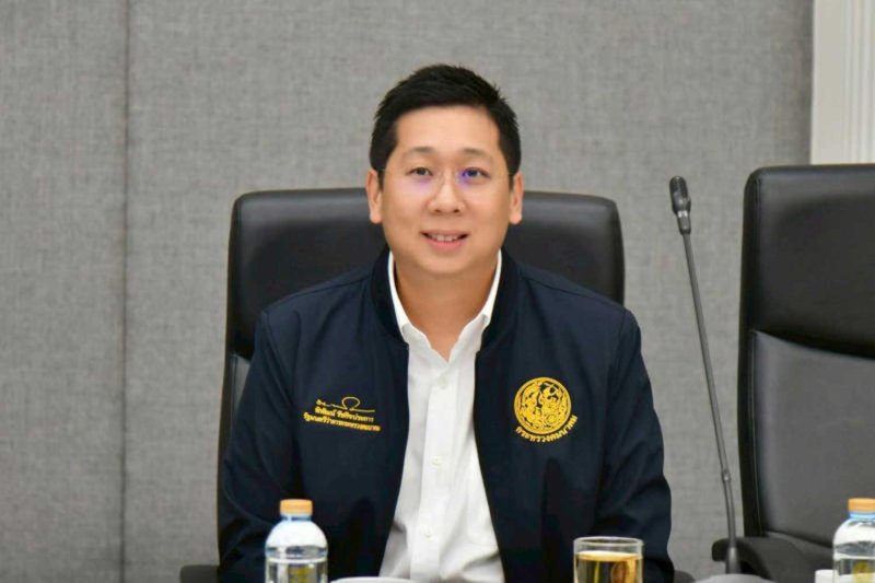 นายภัทรพงศ์ ภัทรประเสริฐ รัฐมนตรีช่วยว่าการกระทรวงคมนาคม ภาพ: กระทรวงคมนาคม