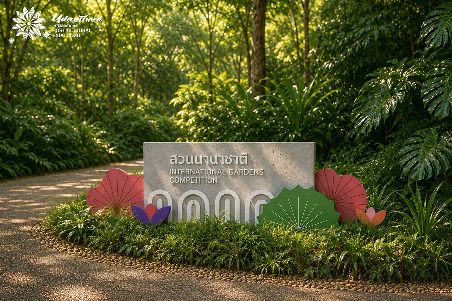 อุดรธานีกำลังนับถอยหลังสู่งานมหกรรมพืชสวนโลกนานาชาติ