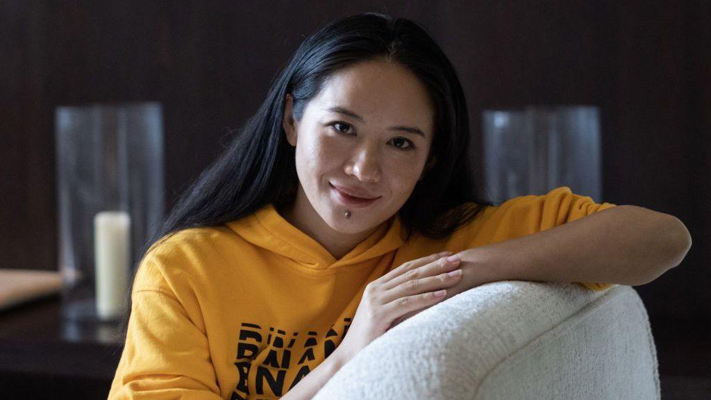 เหอ อี้ ผู้ร่วมก่อตั้ง Binance Holdings Ltd. ในดูไบ สหรัฐอาหรับเอมิเรตส์ เมื่อวันพุธที่ 10 พฤษภาคม 2023
