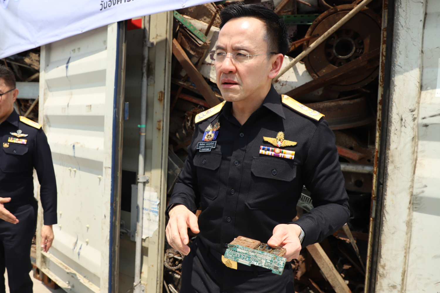 นายพันธ์ทอง ลอยกุลนันท์ อธิบดีกรมศุลกากร (ภาพ: สมชาย ภูมิหลาด)