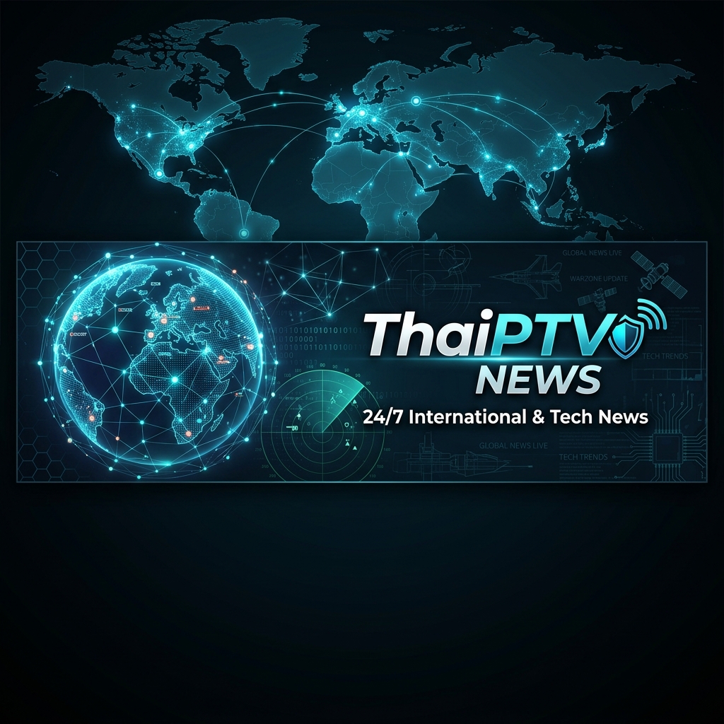 ThaiPTV News Header Banner