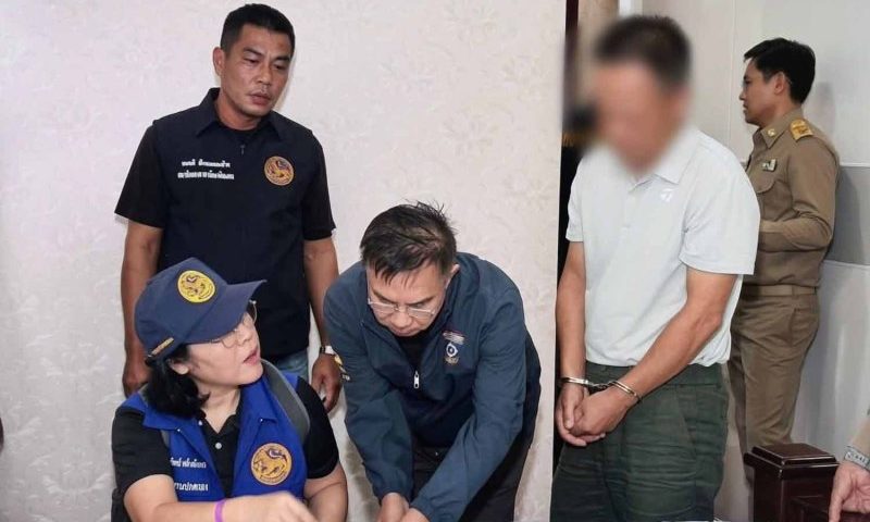มหาเศรษฐีจีนหนีคดี 36 ปี ถูกจับที่พัทยา พบมีบัตร ปชช. ไทยปลอม
