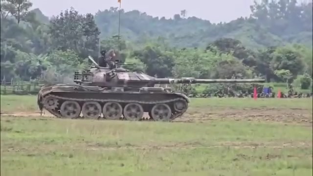 รถถัง Type 59G Durjoy กองทัพบกบังกลาเทศ